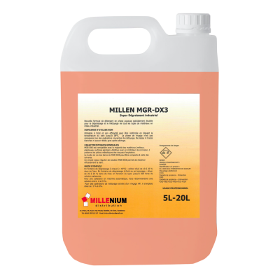 Millen MGR DX3 Super degraissant Industriel