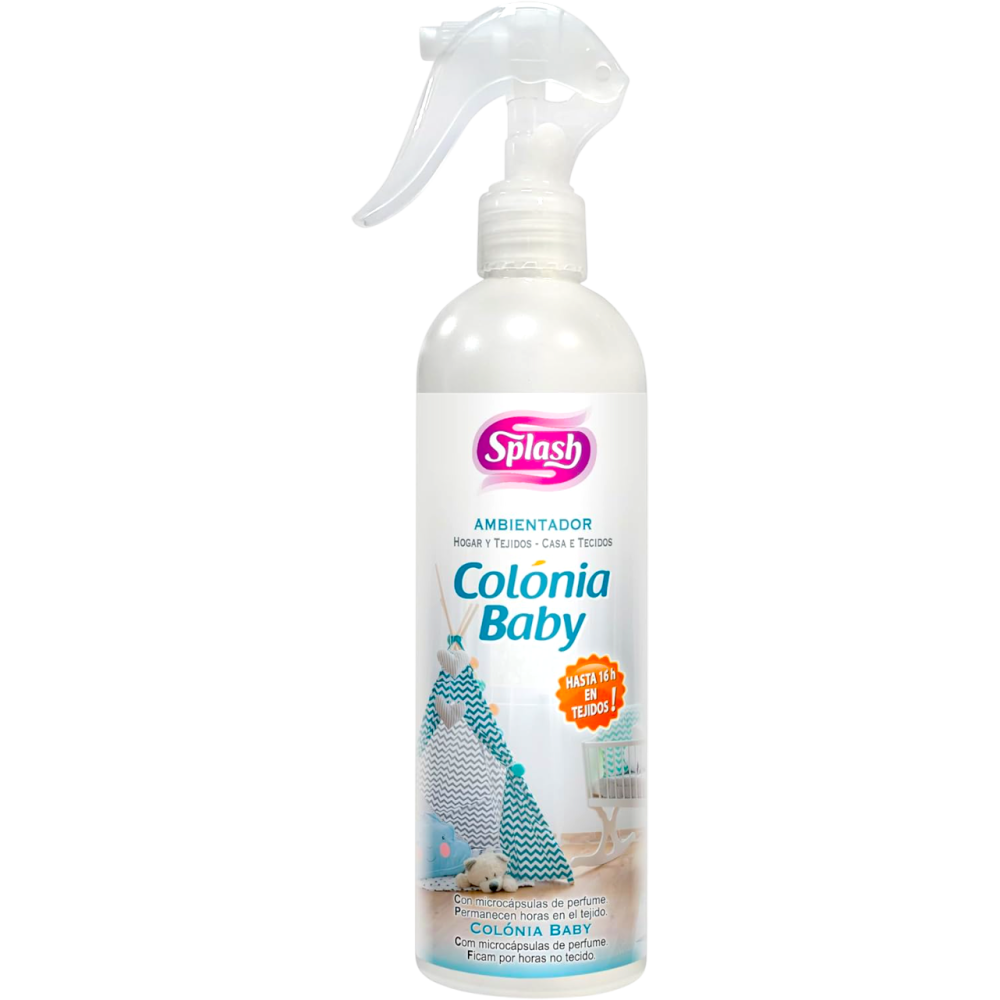 Spray Home & Tissus Cologne Bébé 400 mL - Splash