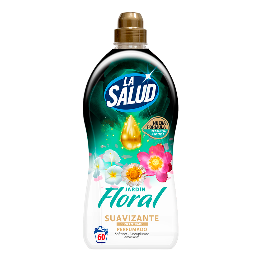 Assouplissant concentré Jardín Floral 1,35L - La Salud