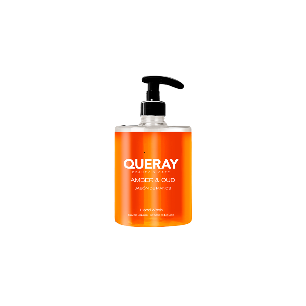Lave Main ambre & oud 500ml - Queray