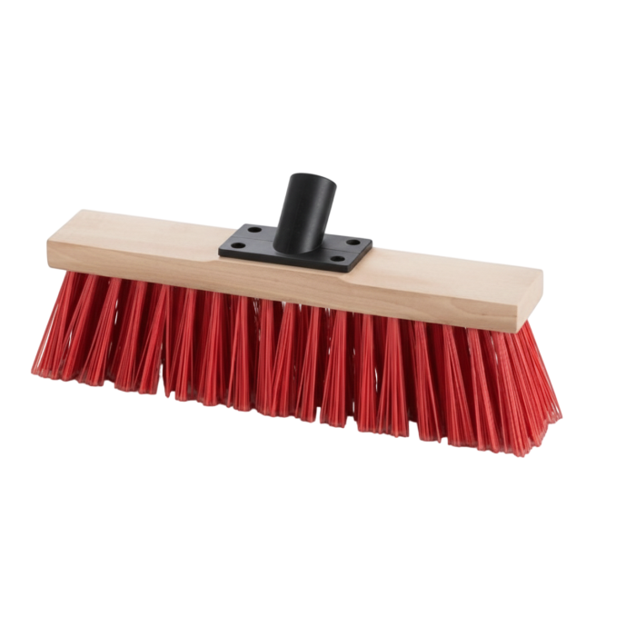 Balai cantonnier fibre int 40cm + raccord - Maya