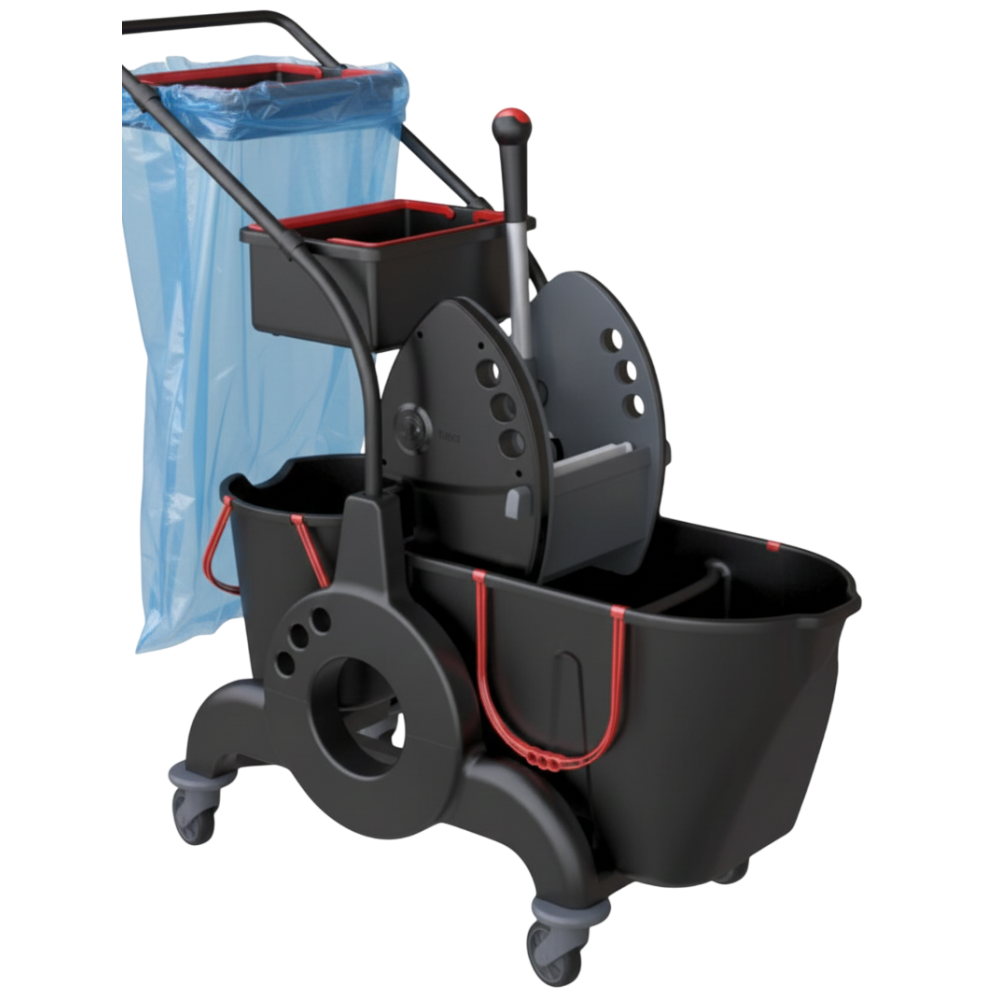 Chariot giotto avec seau 10+15l reuse - TWT