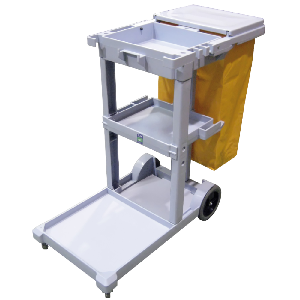 Chariot d entretien polyvalent + couvercle - Pongal