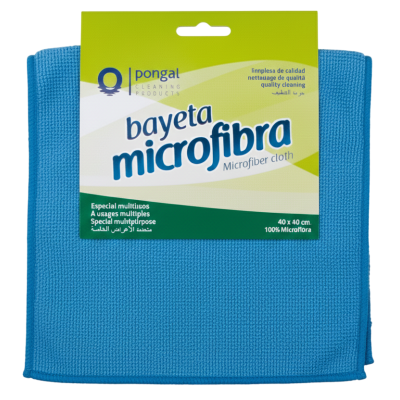 Lot de 6 lavettes microfibre multiusage 40x40, 330 g - Pongal