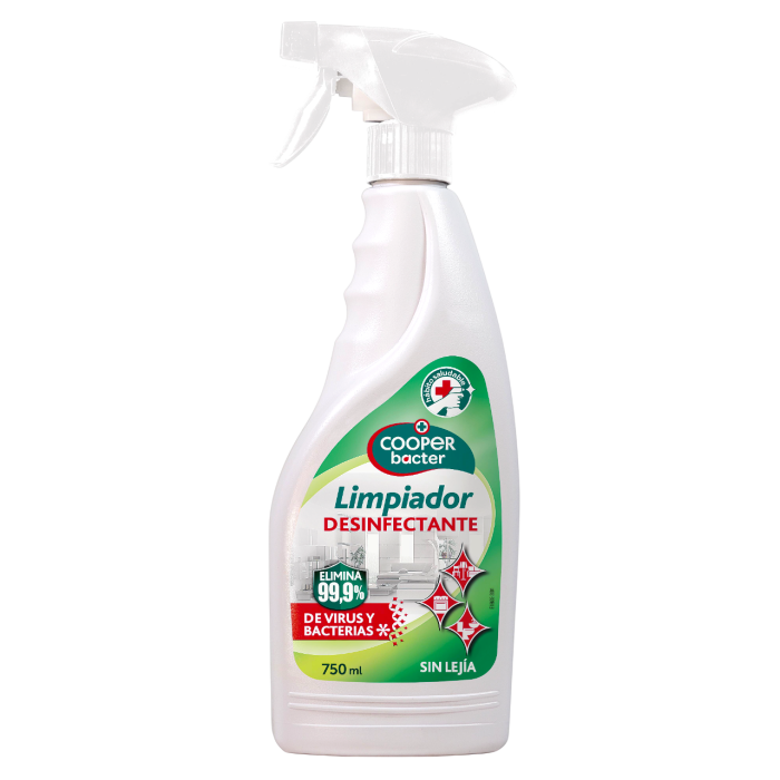 Nettoyant désinfectant multisurface 750mL - Cooper Bacter