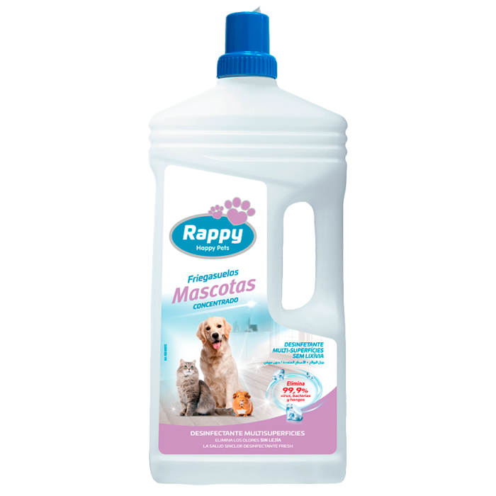 Nettoyant Rappy sols des foyers avec animaux domestiques - La Salud
