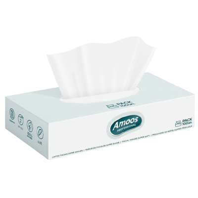 Mouchoirs boîte distributrice 2 plis - Amoos