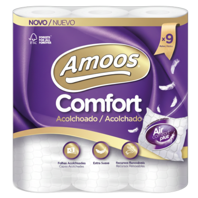 Papier toilette Comfort - Amoos