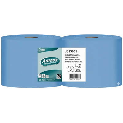 Rouleaux Industriels bleu - Amoos