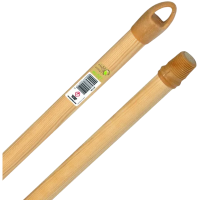 Manche en bois 28x1200 mm pour brosse professionnel - Pongal