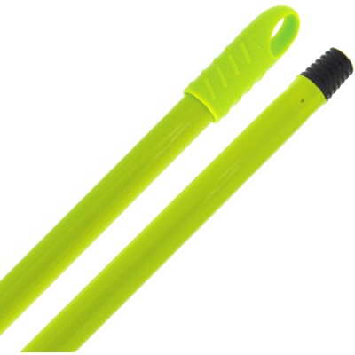 Manche vert 22x1400 mm filetage en plastique - Pongal