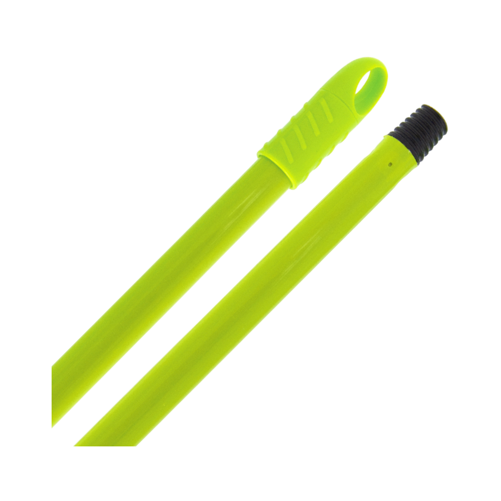 Manche vert 22x1400 mm filetage en plastique - Pongal