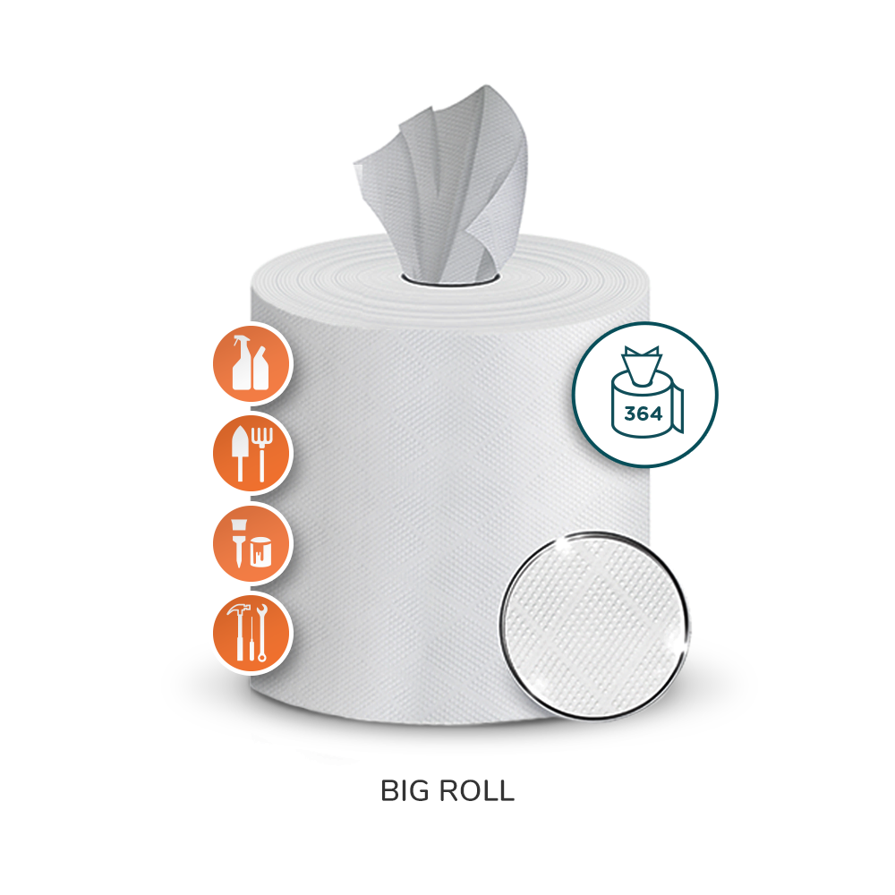 Big Roll Papier multiusage - Amoos
